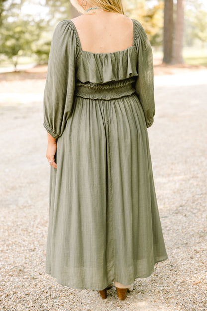 Vestido Lleno de Gracia, Verde