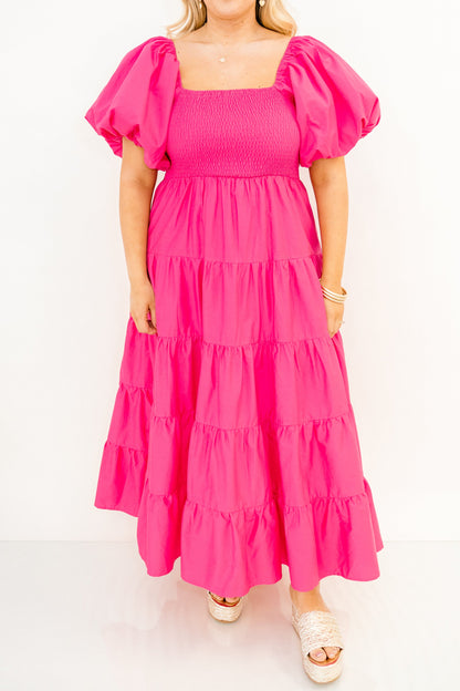 Vestido Half Past Sunset, Fucsia