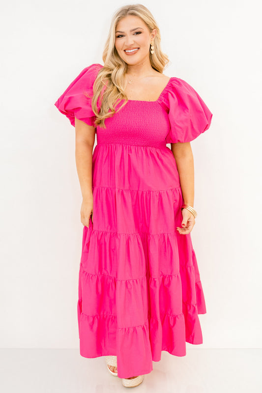 Vestido Half Past Sunset, Fucsia