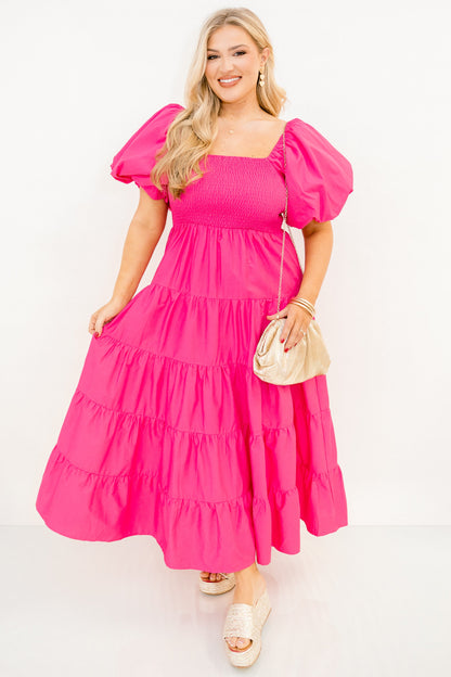 Vestido Half Past Sunset, Fucsia