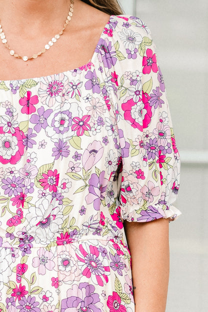 Vestido Happy Haven, Lavanda