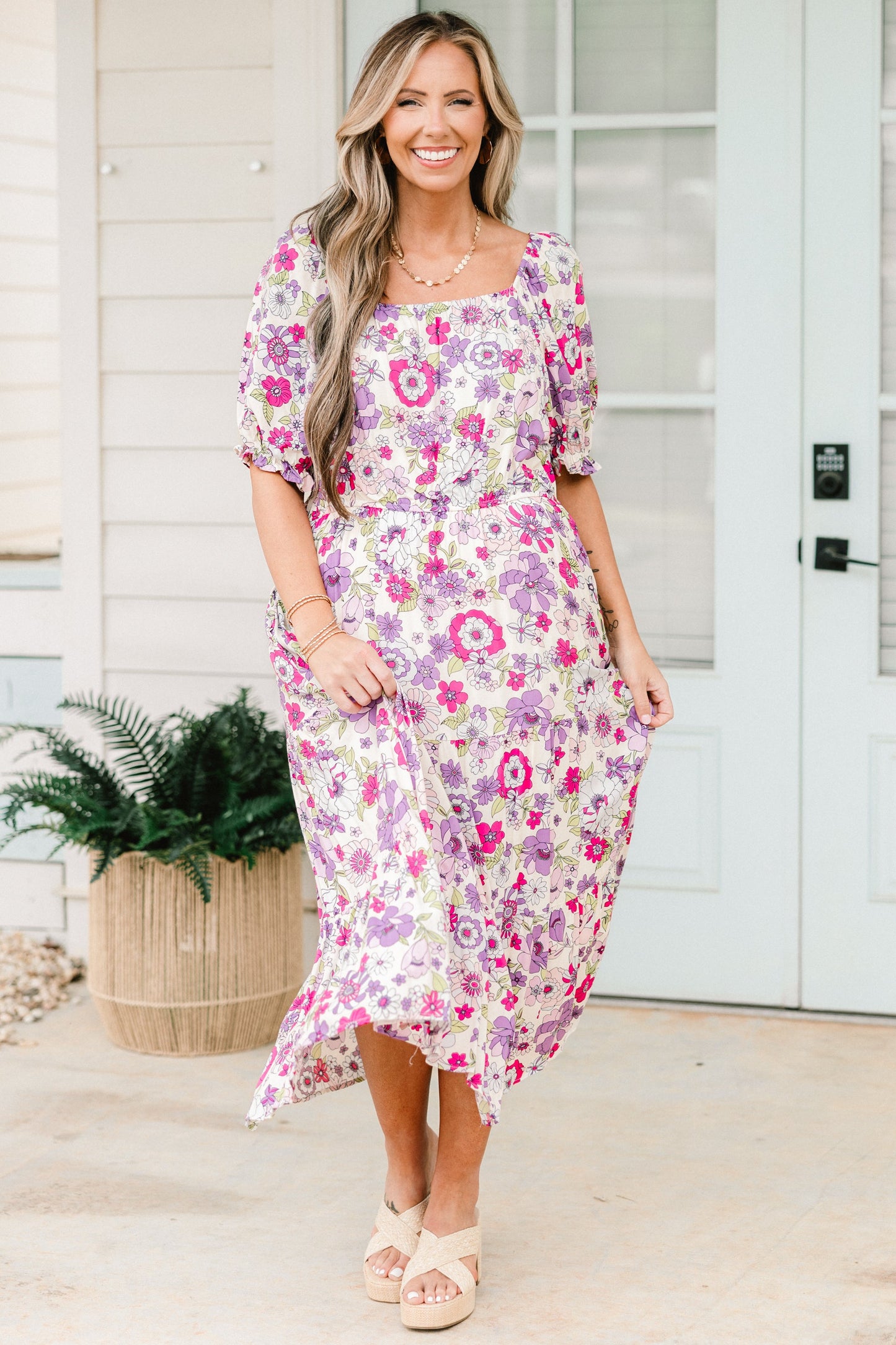 Vestido Happy Haven, Lavanda