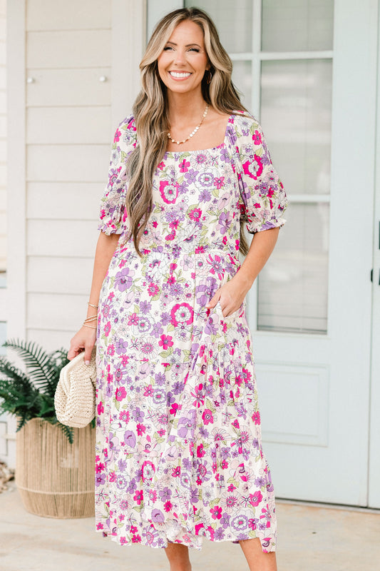 Vestido Happy Haven, Lavanda