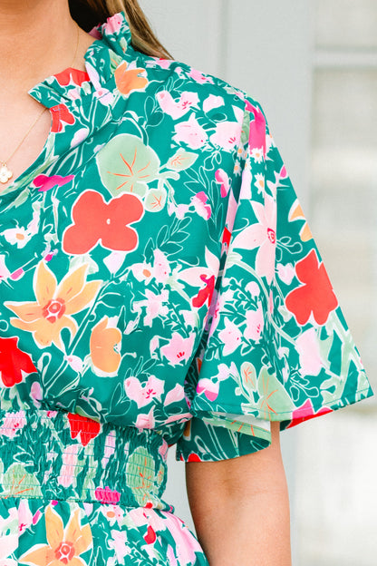 Feliz de Ser Yo Vestido, Verde Teal