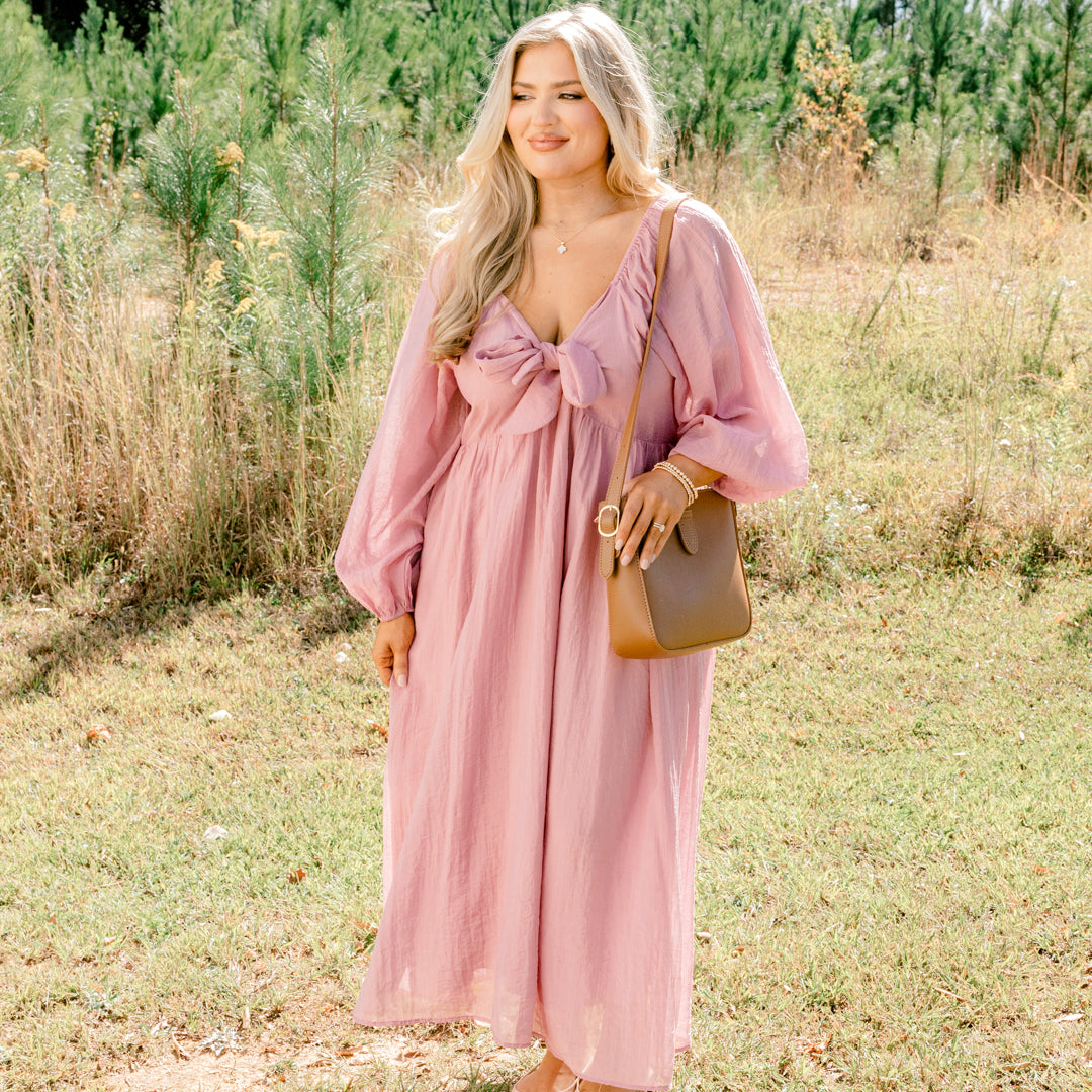 Vestido Heard It All Before, Ciruela Brillante