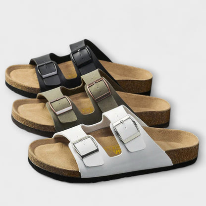Alba | Chanclas Ortopédicas de Doble Hebilla