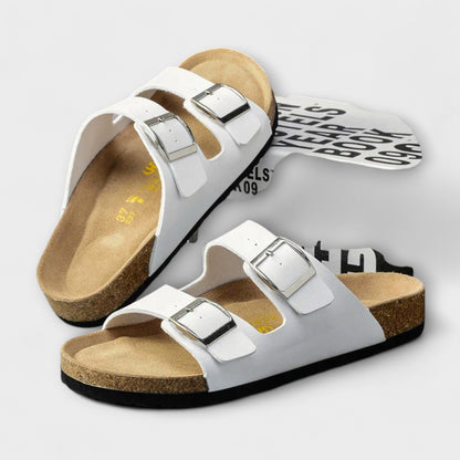 Alba | Chanclas Ortopédicas de Doble Hebilla
