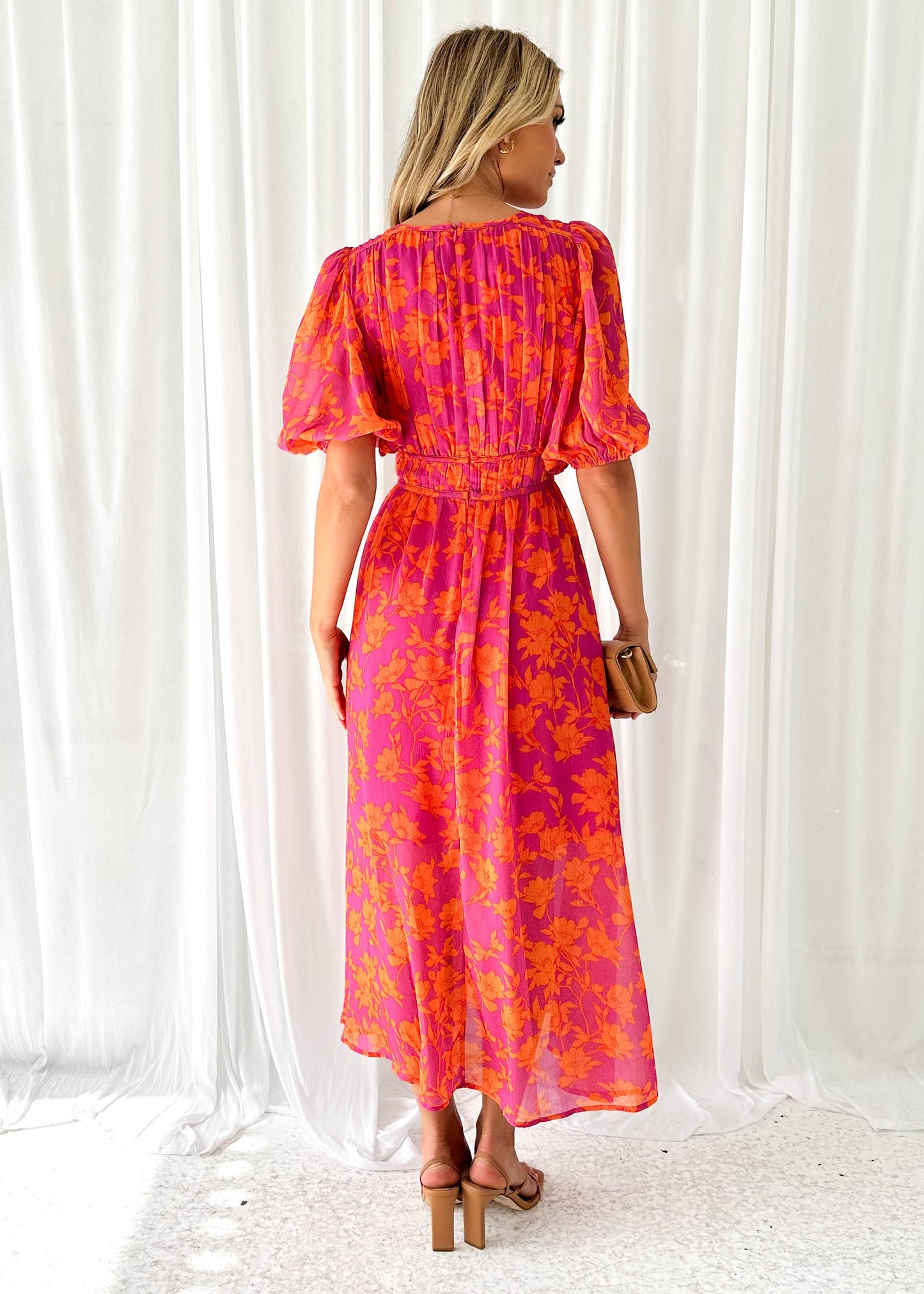 Luna™ - Vestido Midi de Flora Moderno