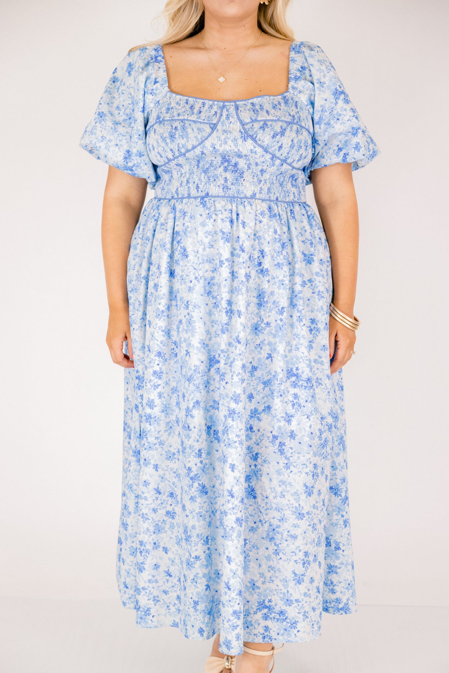 Vestido En Un Parpadeo, Azul