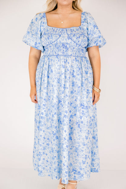Vestido En Un Parpadeo, Azul