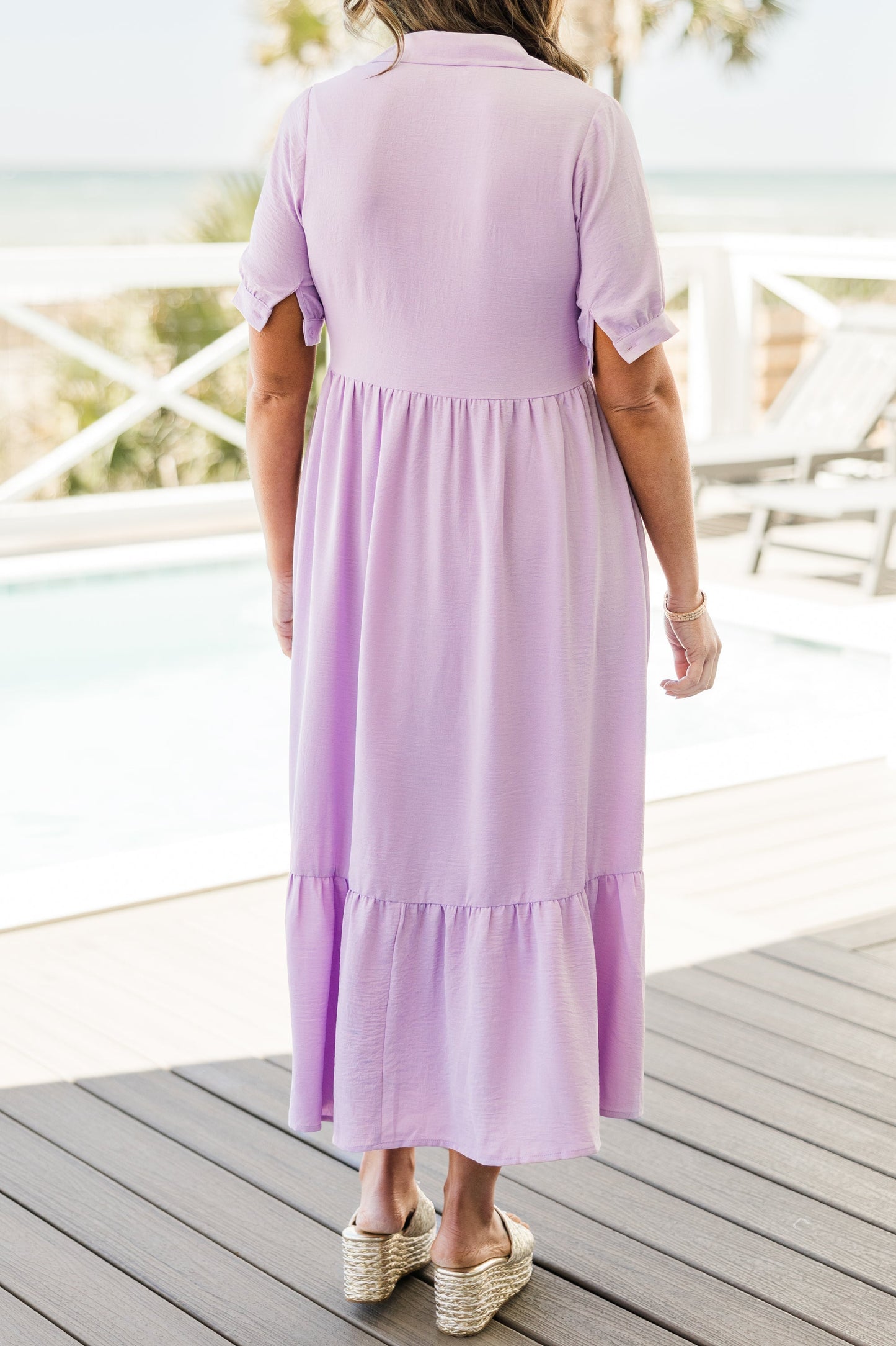 En Tu Lugar Feliz Vestido, Lavanda