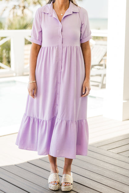 En Tu Lugar Feliz Vestido, Lavanda
