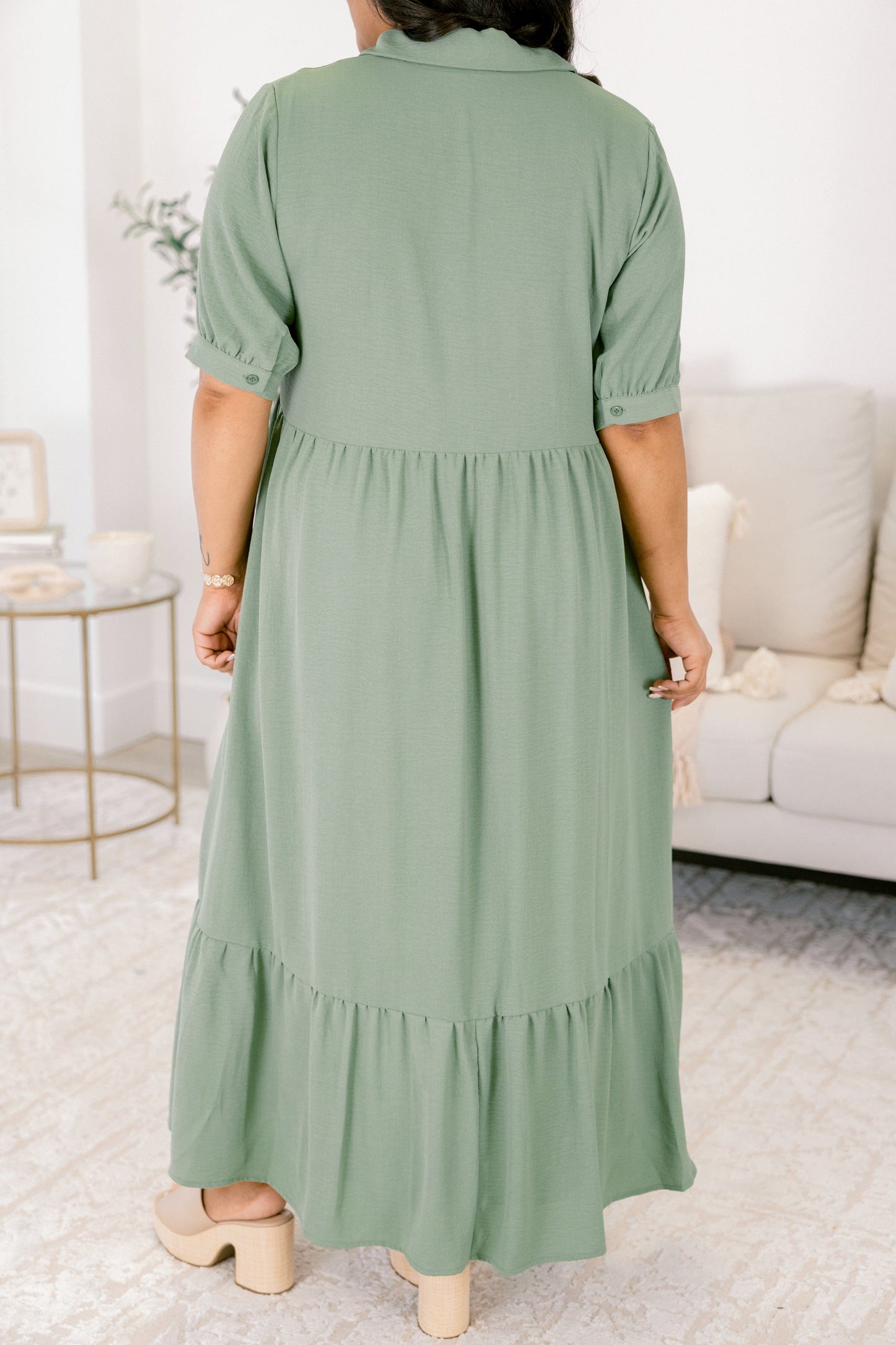 En Tu Lugar Feliz Vestido, Salvia