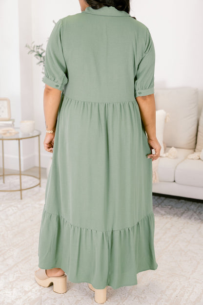 En Tu Lugar Feliz Vestido, Salvia