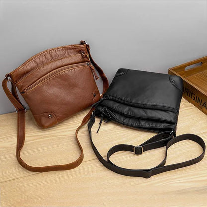 Margaux | Bolso Bandolera Clásico Multi-Bolsillos