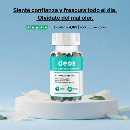 Cápsulas Naturales Deos® – Desodorante Corporal Natural