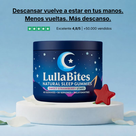 Gomitas Naturales para la Rutina de Sueño – LullaBites®