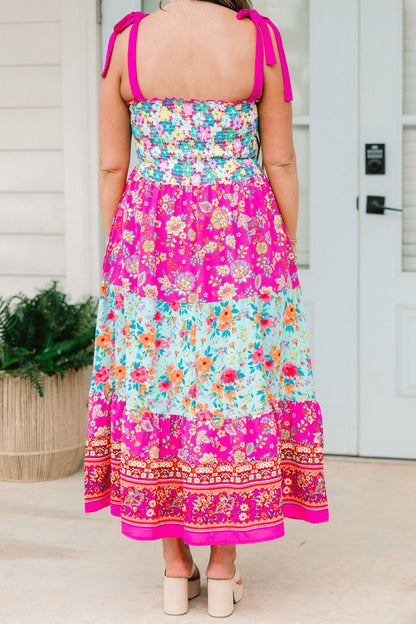 Vestido Hacia el Atardecer, Rosa