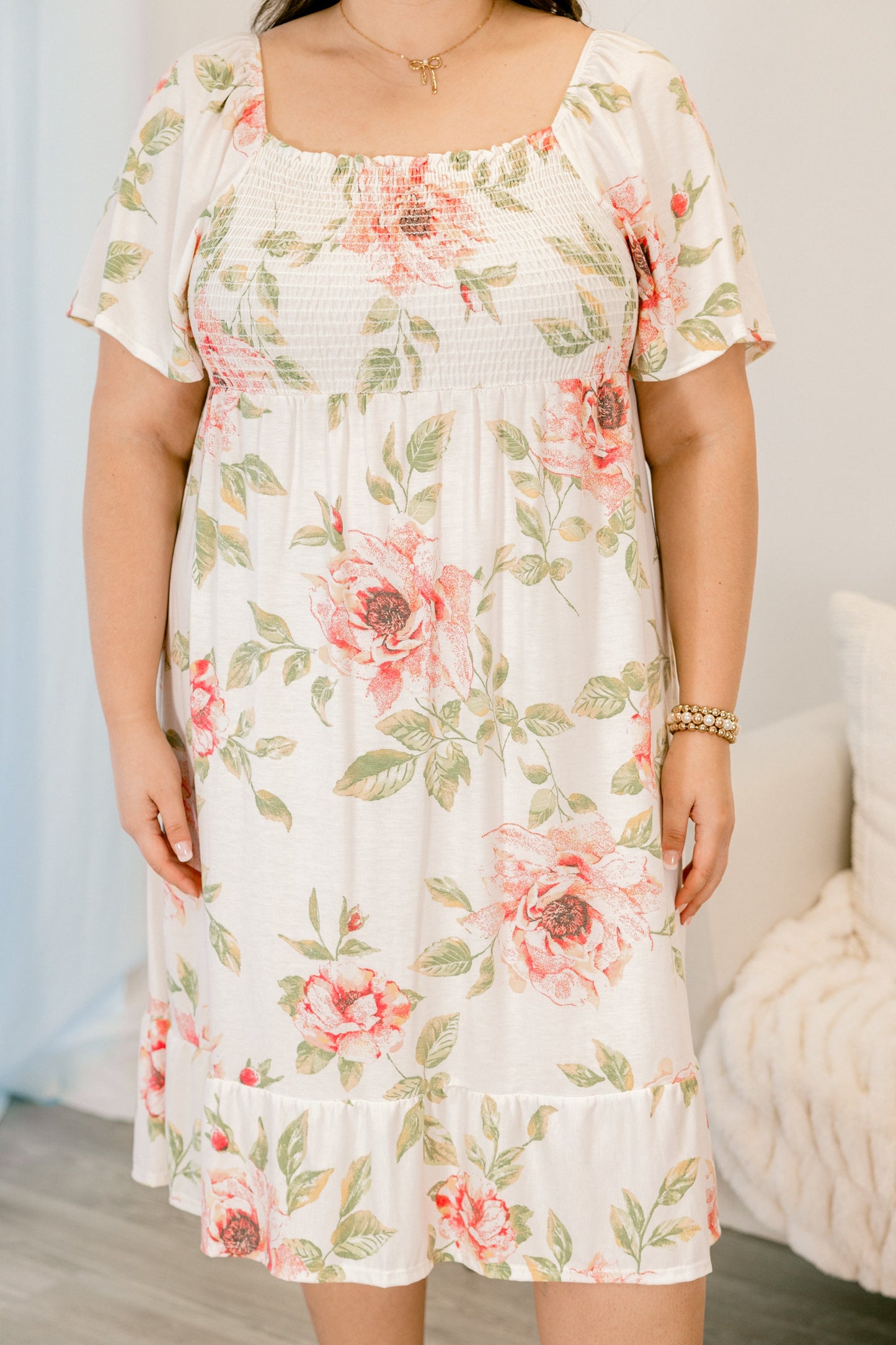 Vestido It Still Happens, Marfil