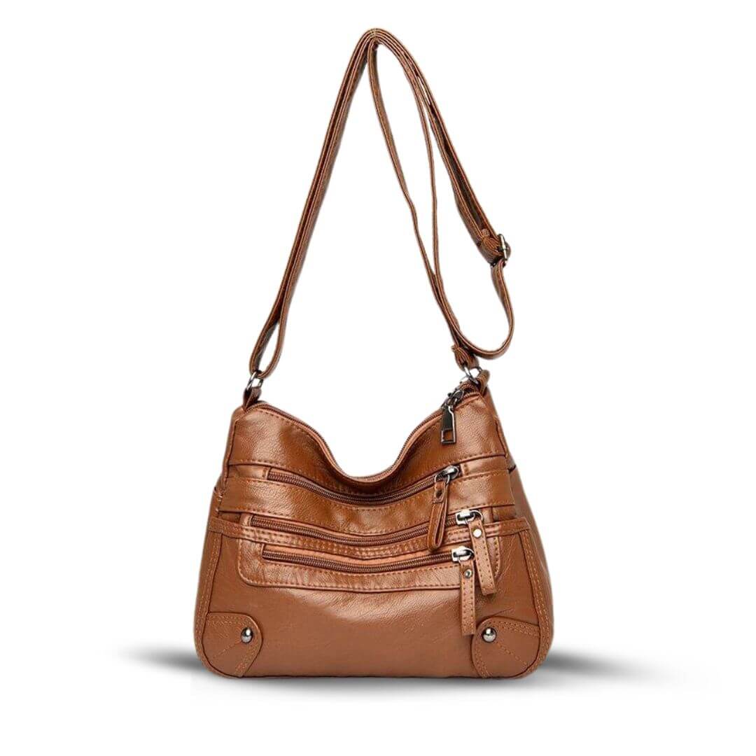 Lison | Bolso Bandolera Multi-Zips Urbano