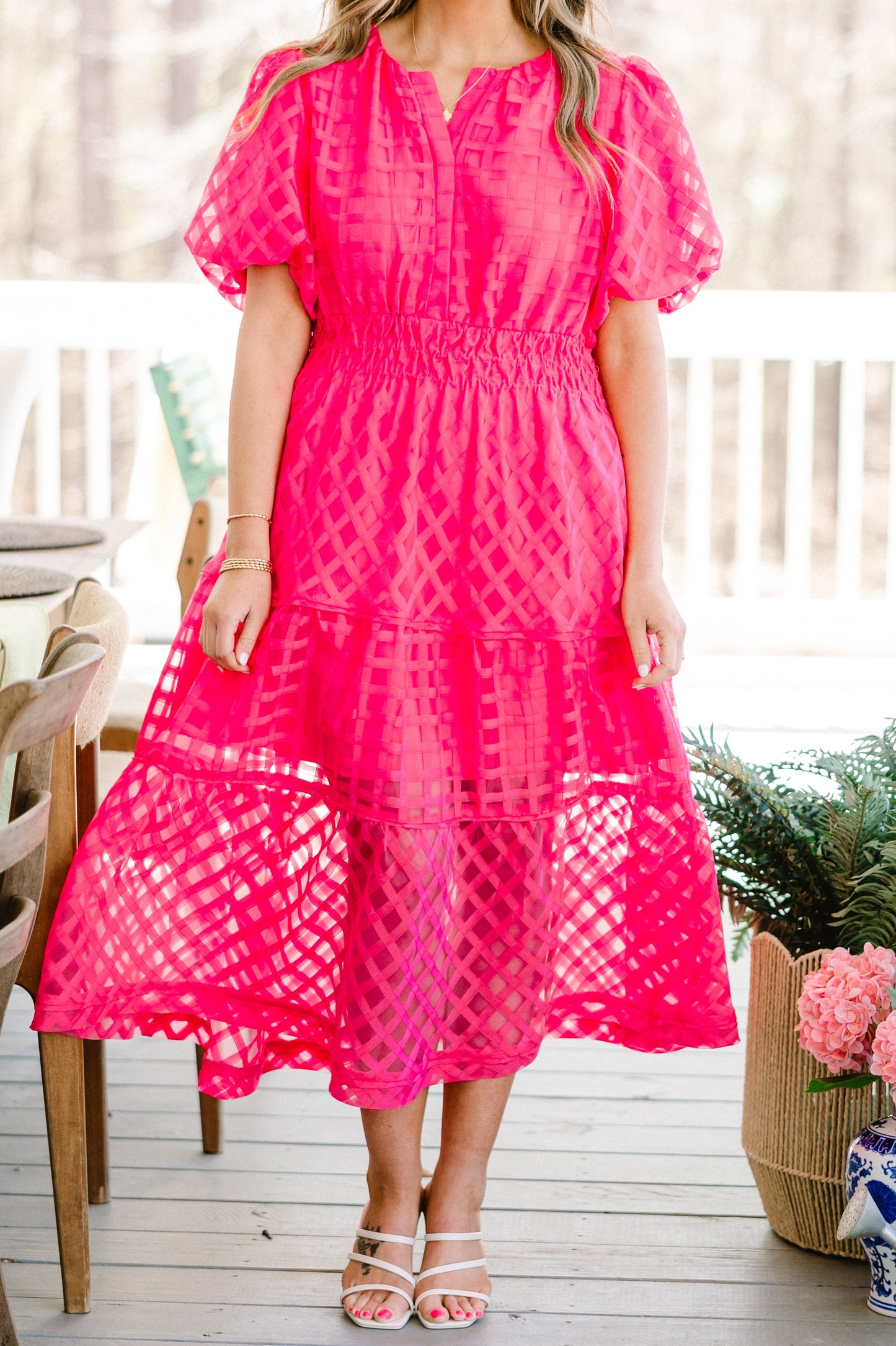 Vestido Just Because, Rosa