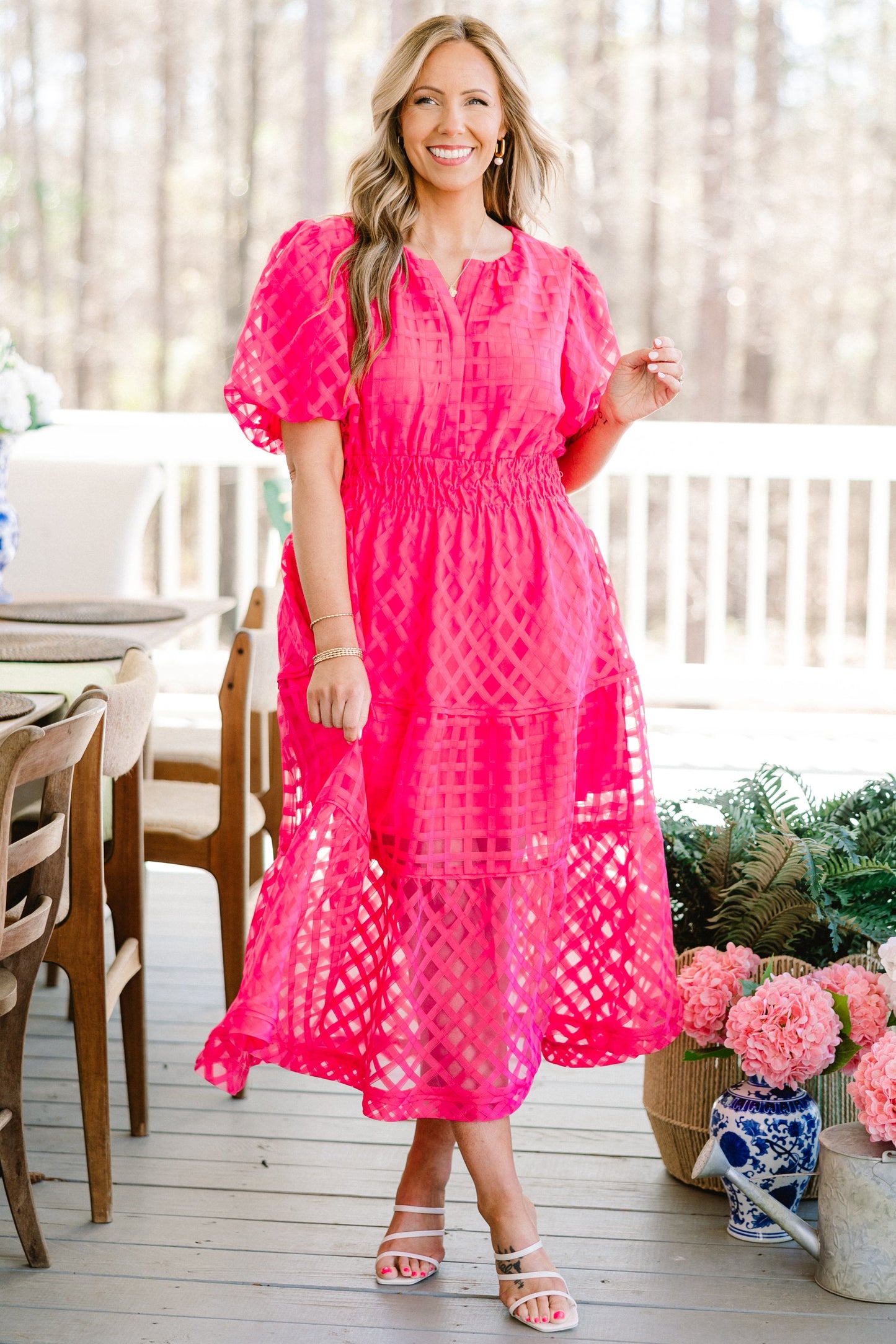 Vestido Just Because, Rosa