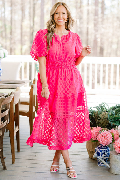 Vestido Just Because, Rosa