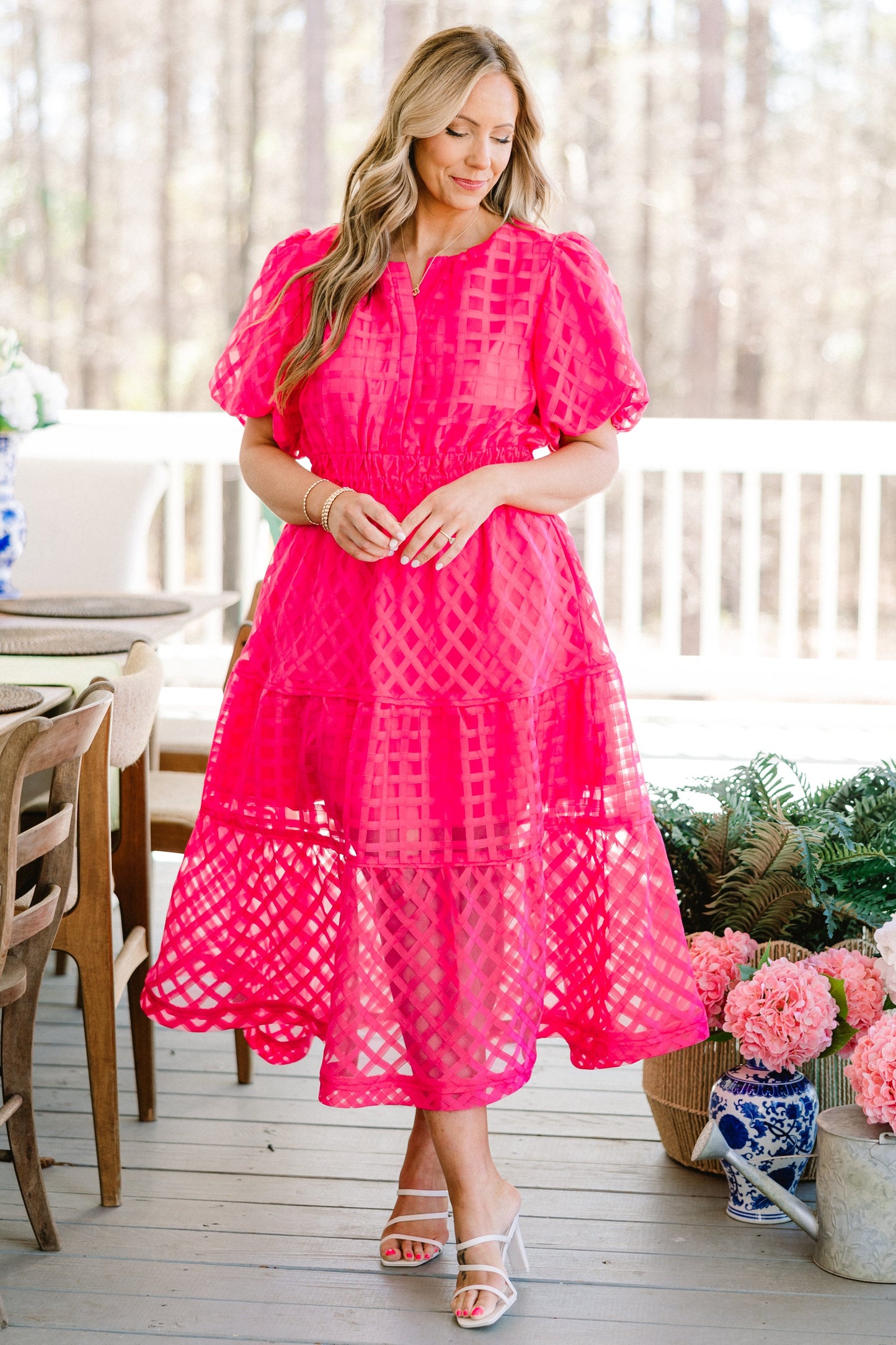 Vestido Just Because, Rosa
