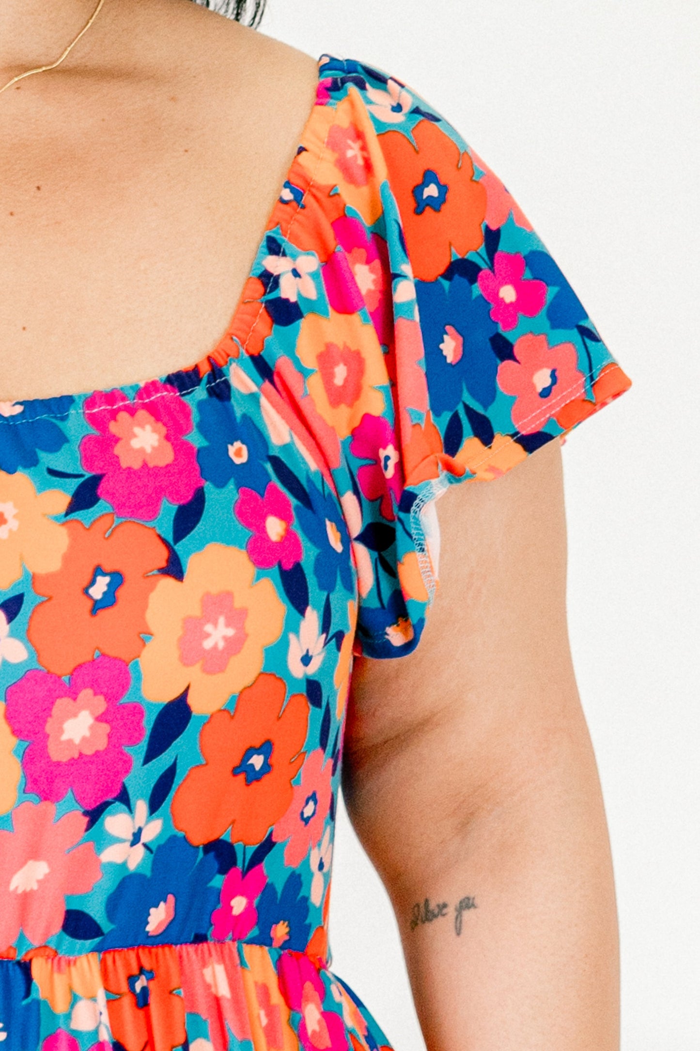Vestido Just Follow Me, Azul