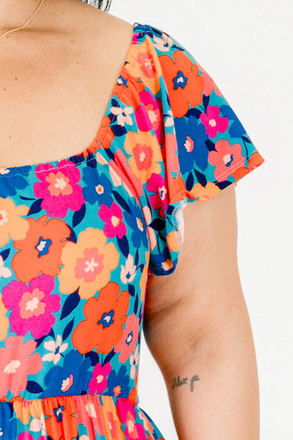 Vestido Just Follow Me, Azul
