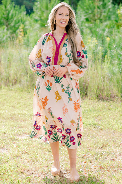 Vestido Just Went With It, Beige