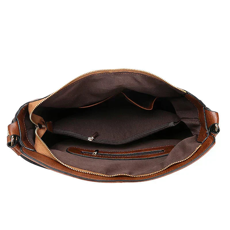 Sophie | Bolsa Hobo de Cuero Suave Elegancia Moderna