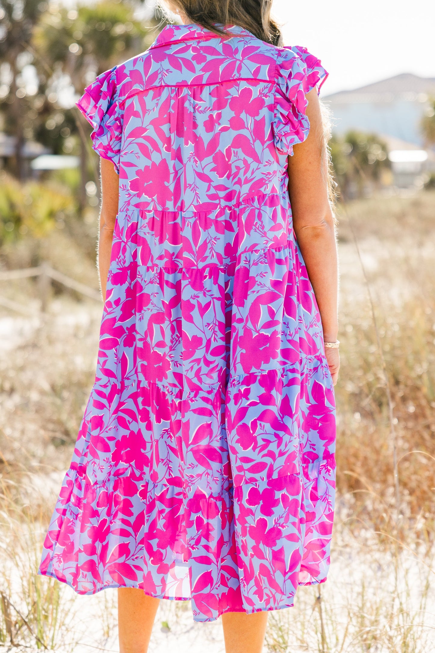 Vestido Midi Kill My Time, Mezcla de Orquídea