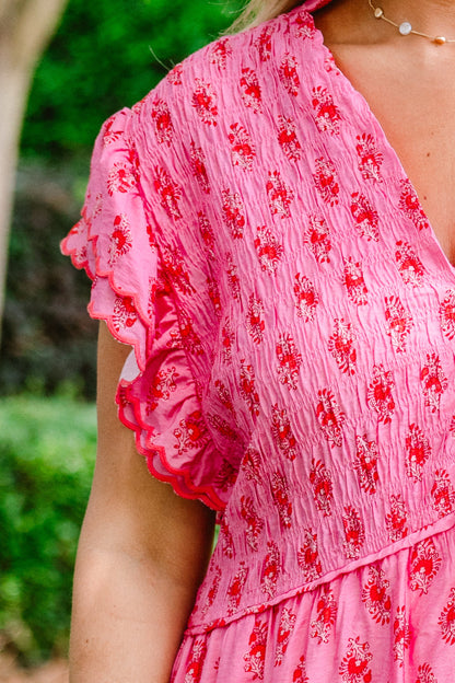 Vestido Aprendiendo a Crecer, Fucsia