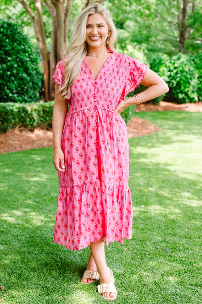 Vestido Aprendiendo a Crecer, Fucsia
