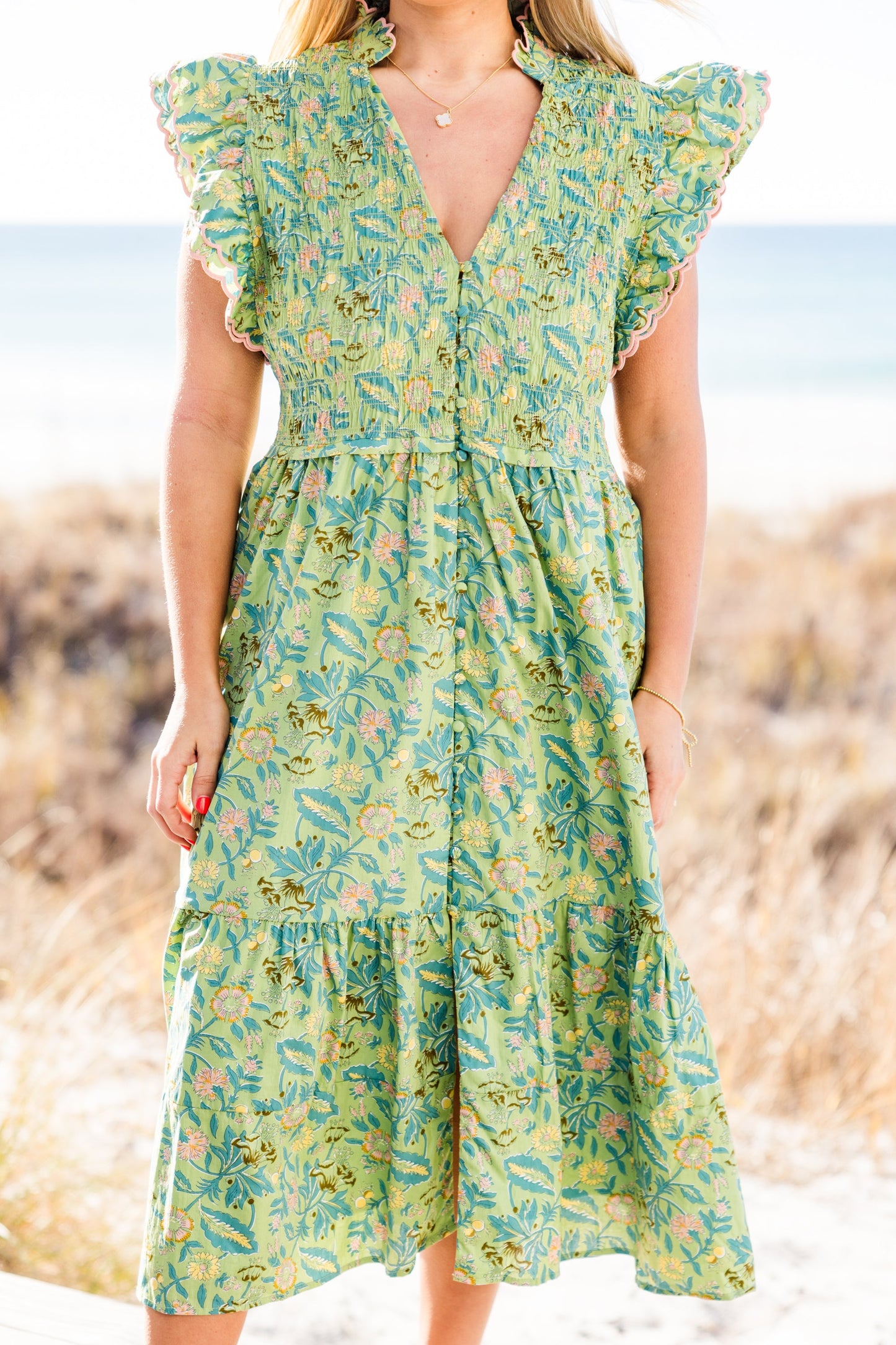 Vestido Aprendiendo a Crecer, Verde