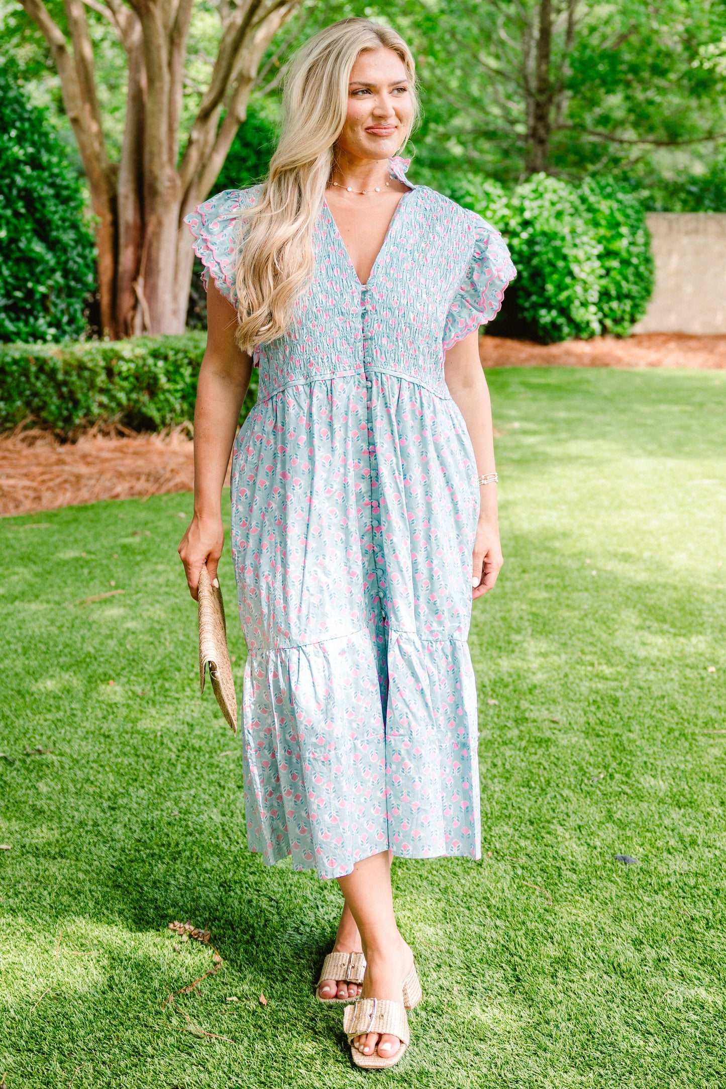 Vestido Aprendiendo a Crecer, Azul Cielo