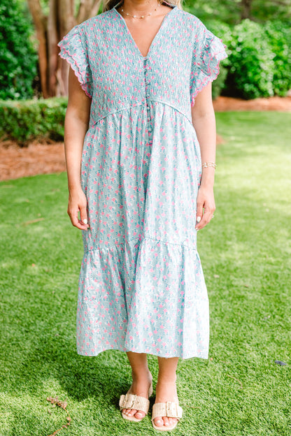 Vestido Aprendiendo a Crecer, Azul Cielo
