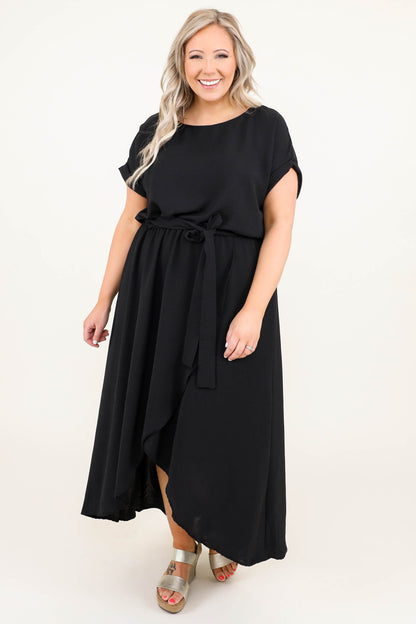 Vestido Déjalos Atónitos, Negro