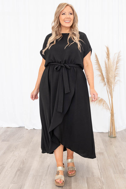 Vestido Déjalos Atónitos, Negro