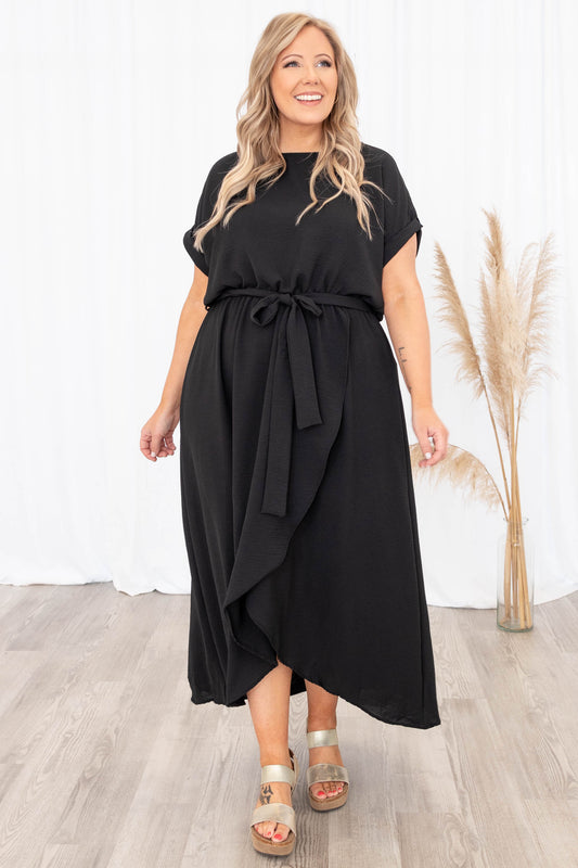 Vestido Déjalos Atónitos, Negro