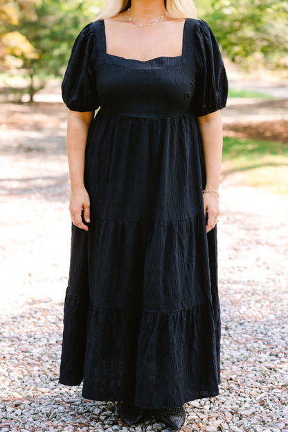 Vestido Let's Get Away, Negro