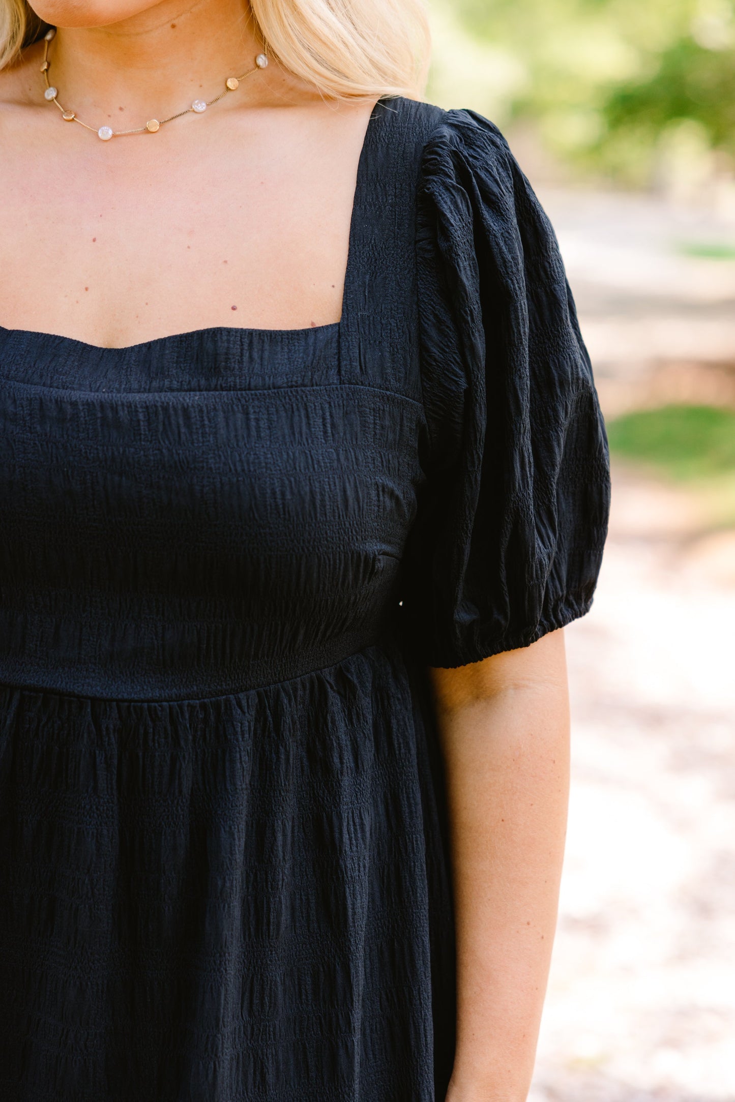 Vestido Let's Get Away, Negro