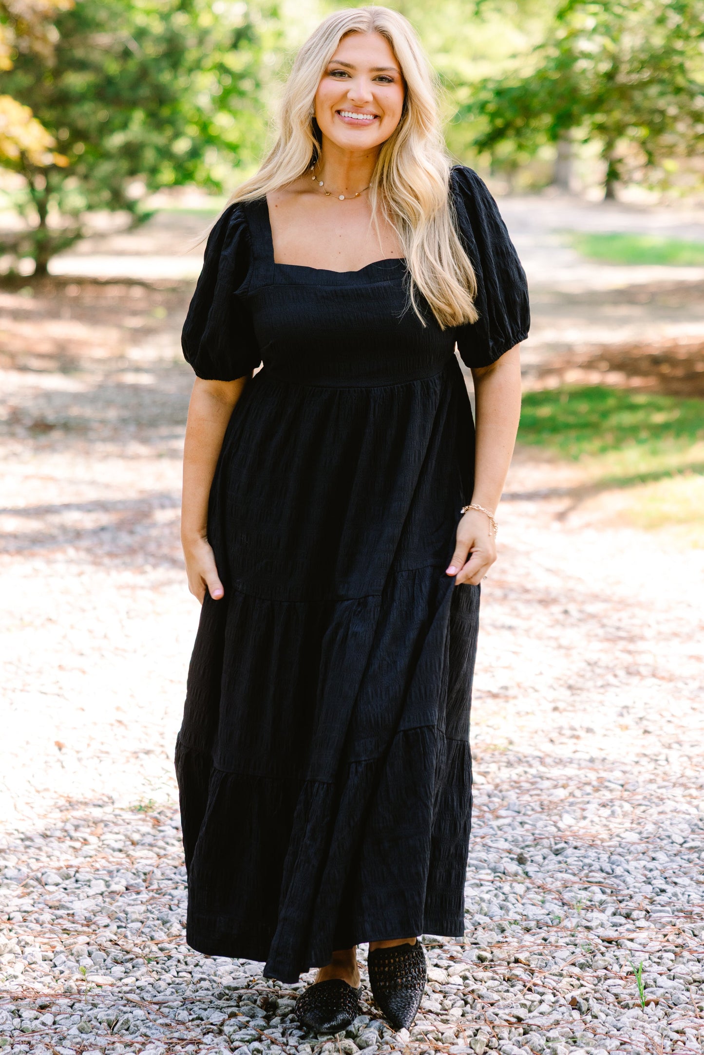 Vestido Let's Get Away, Negro
