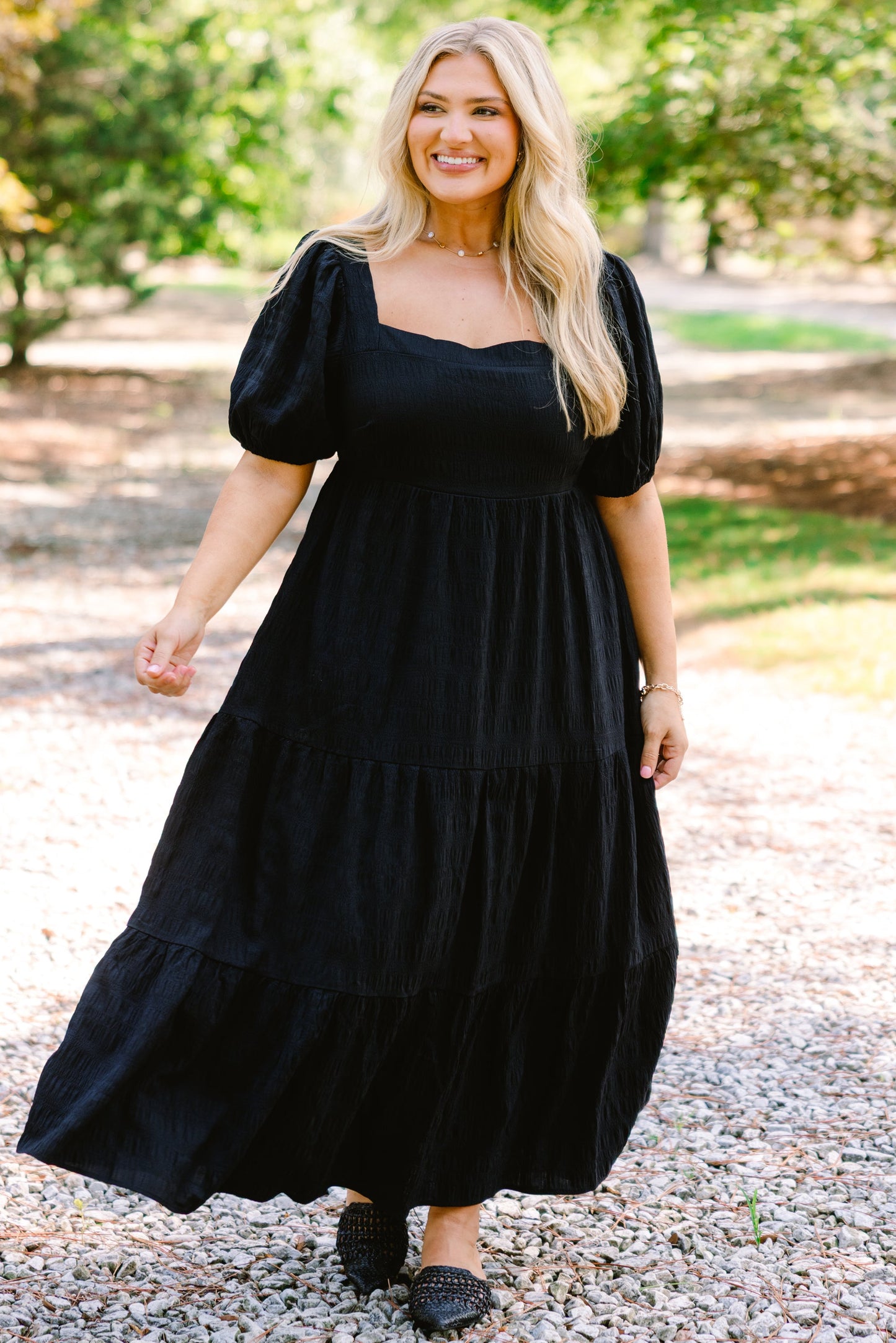 Vestido Let's Get Away, Negro