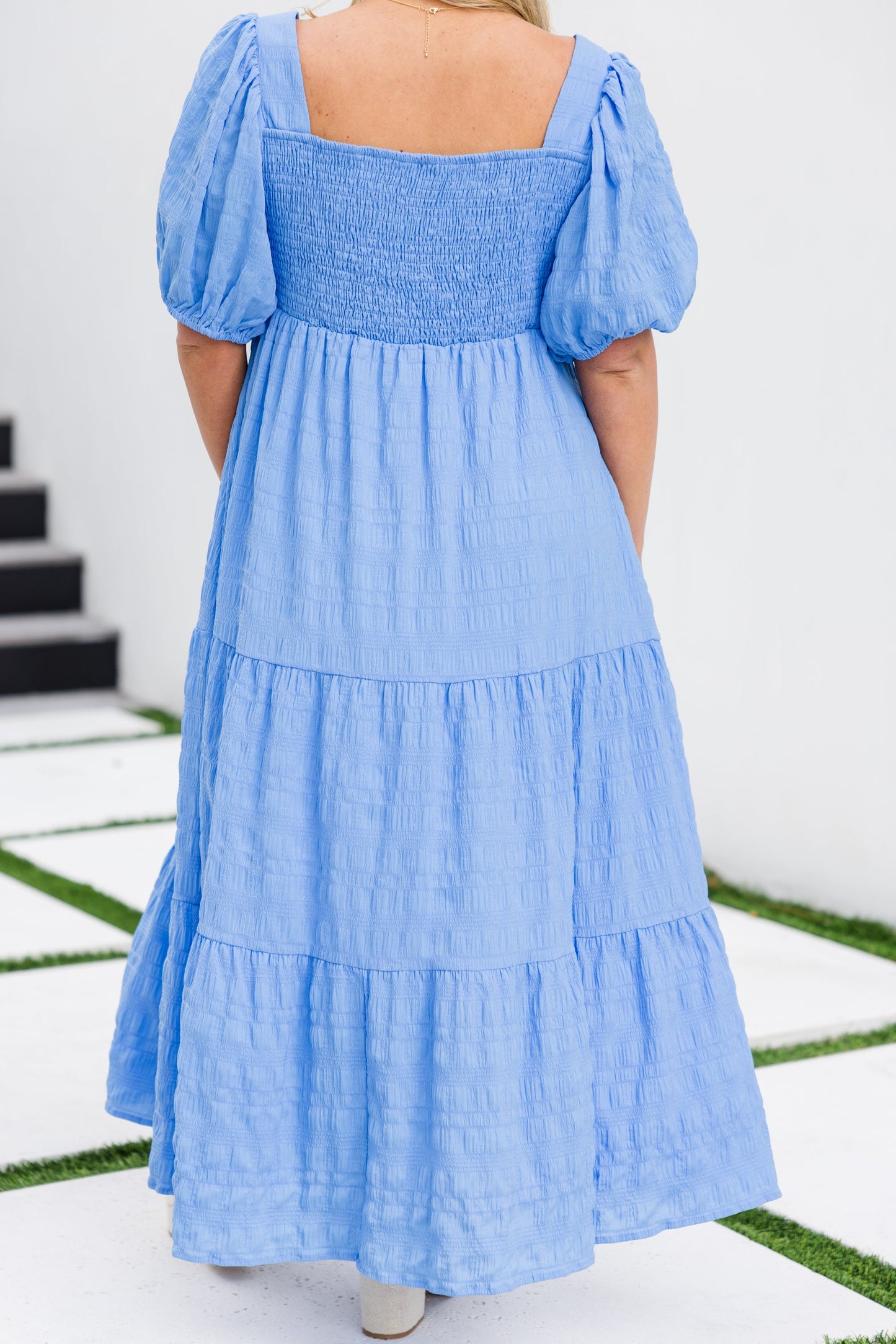 Vestido Let's Get Away, Azul Claro