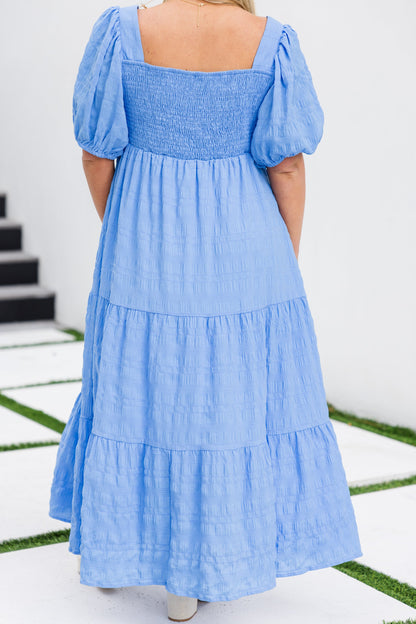 Vestido Let's Get Away, Azul Claro