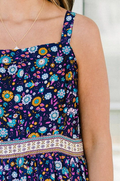 Vestido Vida Vivida, Mezcla de Zafiro