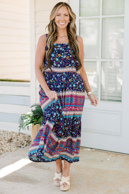 Vestido Vida Vivida, Mezcla de Zafiro