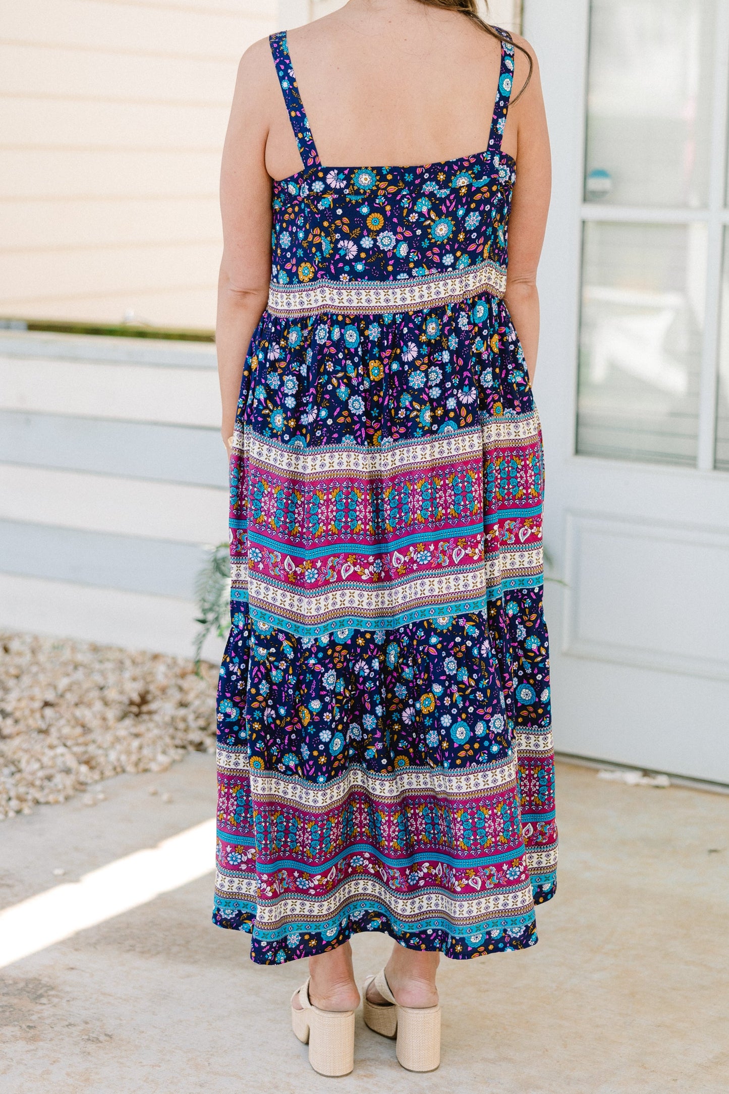 Vestido Vida Vivida, Mezcla de Zafiro